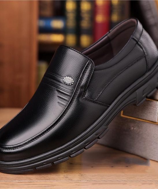 Men's Genuine Leather Fashion Casual Business Loafers