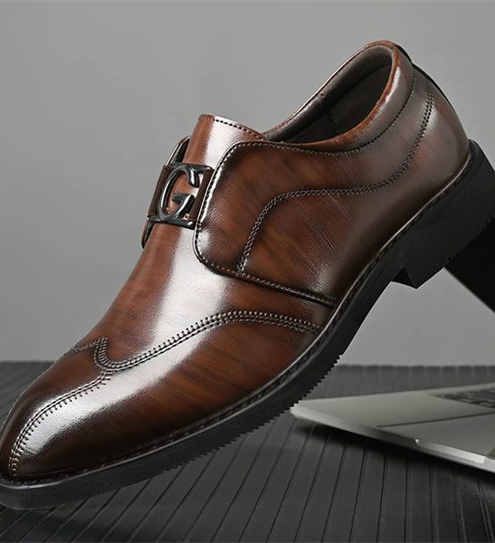 Premium Leather Men's Loafer | Handmade Slip-On Dress Shoes for Men | Genuine Leather Casual Shoes for Party Prom Wedding