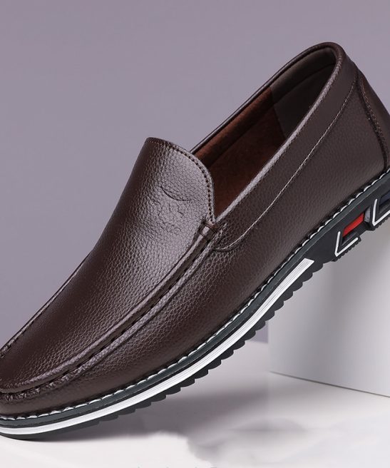Men's genuine leather soft sole non-slip comfortable casual business shoes