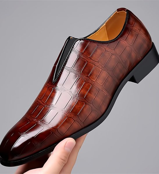Men's genuine leather comfortable luxury casual business shoes