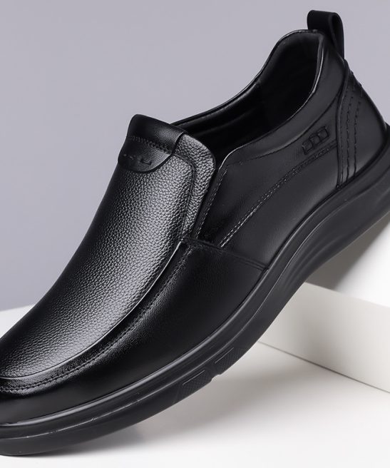 Premium Leather Men's Loafer | Handmade Slip-On Dress Shoes for Men | Genuine Leather Casual Shoes for Party Prom Wedding