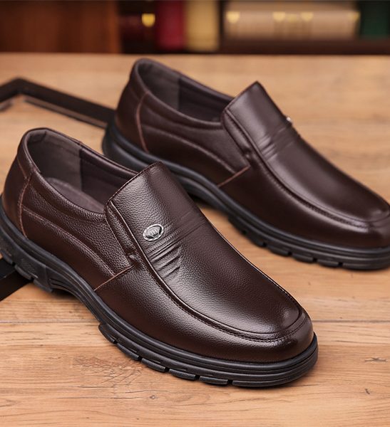 Premium Leather Men's Loafer | Handmade Slip-On Dress Shoes for Men | Genuine Leather Casual Shoes for Party Prom Wedding