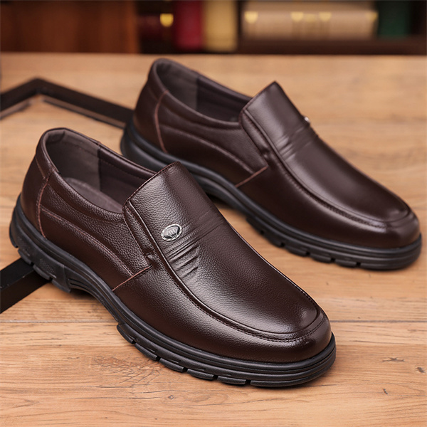 Premium Leather Men's Loafer | Handmade Slip-On Dress Shoes for Men | Genuine Leather Casual Shoes for Party Prom Wedding