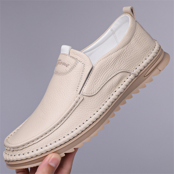 Premium Leather Men's Loafer | Handmade Slip-On Dress Shoes for Men | Genuine Leather Casual Shoes for Party Prom Wedding